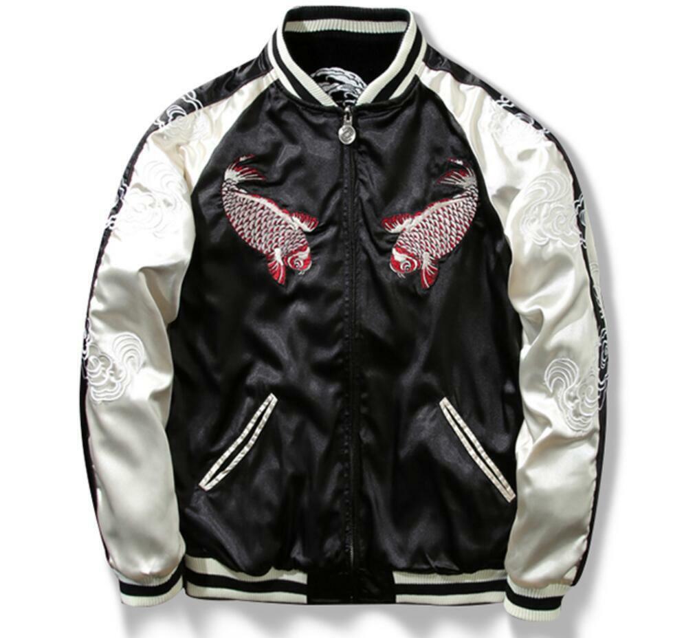 ink リメイク　Sports Jacket \" DRAGON\" ink DRAGON Remake China Sports Jacket