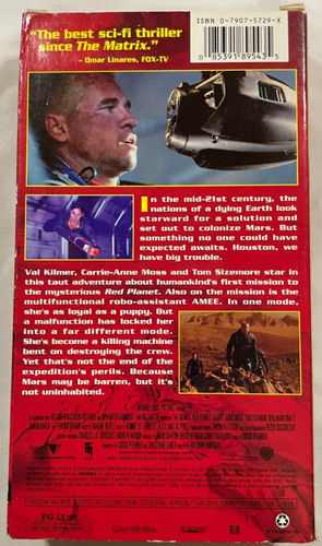Red Planet (VHS, 2001) - Picture 2 of 3