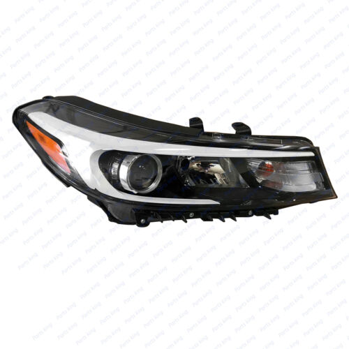For 2017 2018 Kia Forte Sedan Headlight Right Passenger Halogen no LED w/ Bulb - Picture 3 of 6