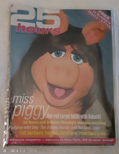 ARTÍCULO DE MARIAH CAREY EN REVISTA 25 HORAS 08/05/2005 CON MISS PIGGY EN LA PORTADA - Imagen 3 de 4