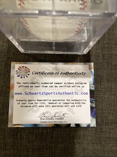Luis Aparicio - Signed Baseball Certified Autograph Auto White Sox HOF! OMLB - Picture 3 of 5