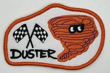 Plymouth Duster Mopar Hot Rod Patch Iron Sew On Vintage Style Retro Cap Hat