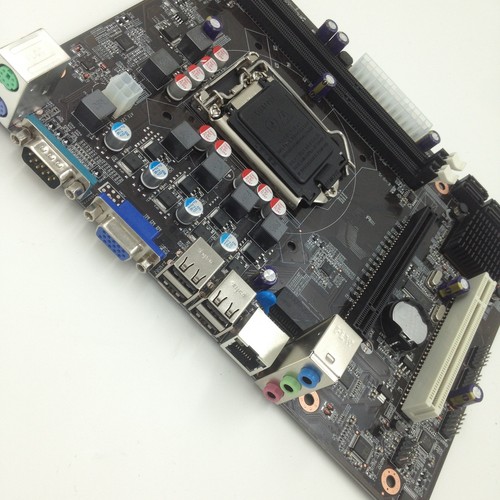 Intel H55 Micro ATX LGA 1156 Computer Motherboard Support LGA 1156/Socket H - Picture 3 of 4