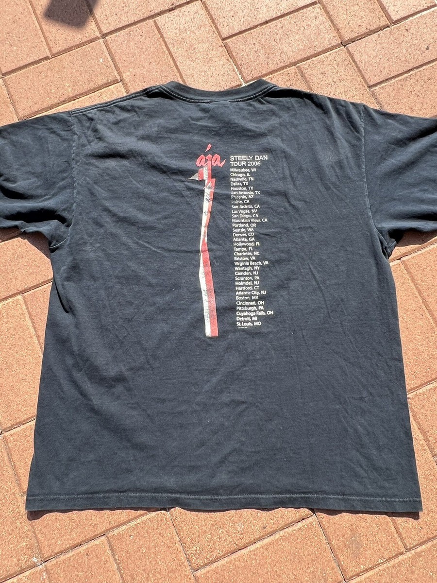 STEELY DAN AJA 2006 Tour T-Shirt Size XL | eBay