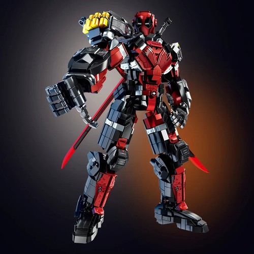 2000pcs Technical Deadpool Superhero Model Building Blocks Assembly Bricks ToysO - Picture 2 of 24