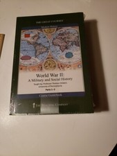 The Great Courses -World War 2: A Military & Social History DVD & Guidebook 