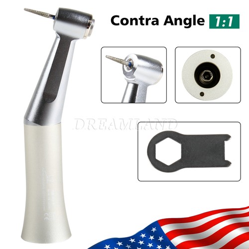 Pieza de mano dental de contraángulo de velocidad lenta apta para motor de aire de agarre de fricción de 1,6/2,35 mm - Imagen 20 de 20