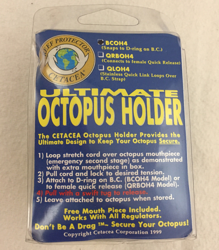 Scuba Gear Variety Save A Dive Zipper Lubricant Wet Suit Shampoo Octopus Holder - Picture 5 of 16
