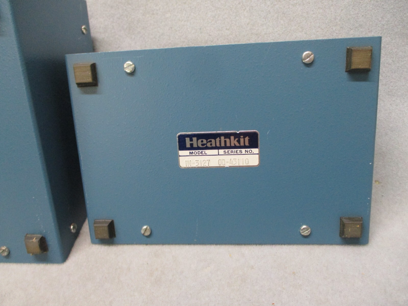 VINTAGEHEATHKITDECADE RESISTANCE & DECADE CAPACITOR SUBSTITUTION