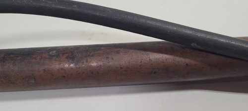 Vintage Script Ford Automobile Wood Handle Tire Air Pump Marked T-1434 - Picture 7 of 17