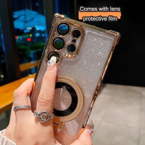 Syytop Phone Case For Samsung S25 Ultra Anti-Fall Case with Invisible Ring Stand - Picture 7 of 27