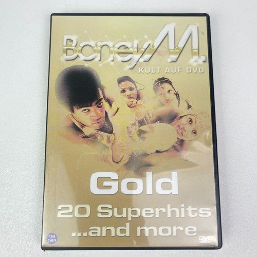 The Greatest Hits Boney M Gold 20 Superhits & More NTSC Tall Case KULT AUF DVD - Bild 2 von 9