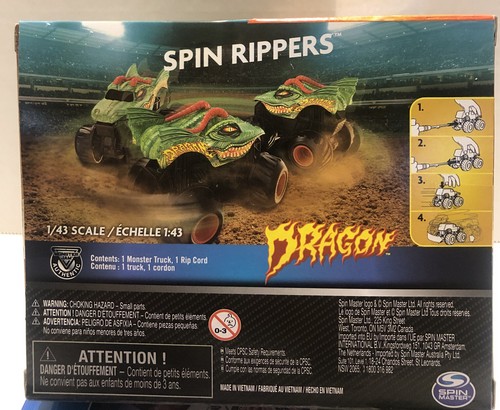 Camión Monster Jam Series 2020 Dragon Spin Rippers 1:43 - Imagen 5 de 5