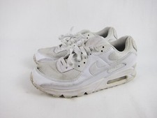 Nike Air Max 90 Triple White 2022 Women's Sz 8 CN8490-100 Waking Shoes