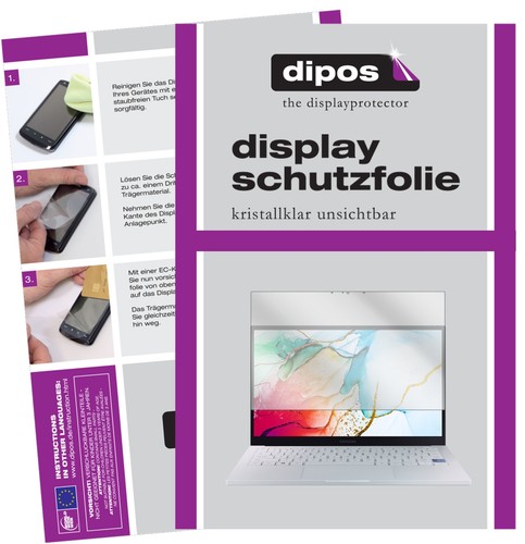2x Pellicola per Samsung Galaxy Book Ion 13.3 pollice Protettiva Protezione