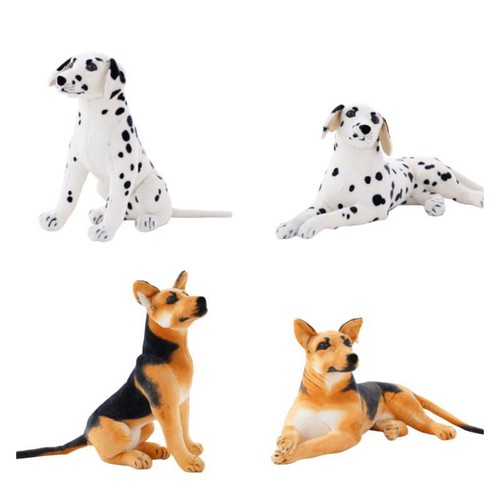 40CM Christmas Dalmatian Spotted Dog Dolls Plush Stuffed Animal Toy Pillow Gift - Picture 8 of 18