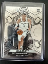Victor Wembanyama 2023-24 Panini Mosaic #257 Rookie NBA Debut