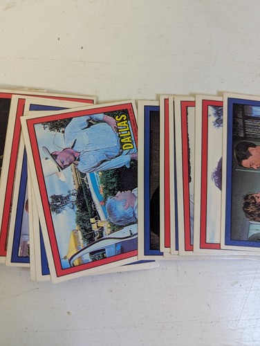 1981 Dallas The TV Show Trading Card Complete Set Good Condition - Picture 5 of 5