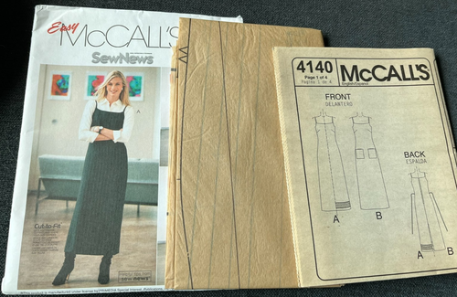 2003 Easy McCall's SewNews Muster 4140 Misses' Pullover Gr. 12-18 ungeschnitten - Bild 5 von 5
