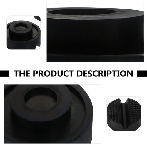 4Pcs Universal Car Lift Jack Stand Rubber Support Block Floor Jack Pads (Black) - Picture 10 of 12