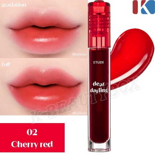 ETUDE Dear Darling Water Gel Tint 5g Long Lasting Lip Stain 8 Colors K-Beauty - Picture 14 of 34