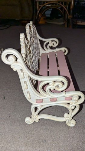 Estante de banco vintage 1988 Burwood Prod Co colgante de pared #2914 12" hecho en EE. UU. - Imagen 4 de 5