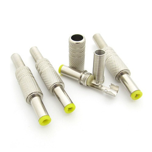 Jack di alimentazione DC all'ingrosso 5,5 mm x 2,5 mm connettore adattatore spina maschio con maniglia - Foto 6 di 15