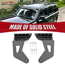 Fit 07-17 JEEP PATRIOT 50" or 52" LED Curved Light Bar Upper Roof Mount Brackets