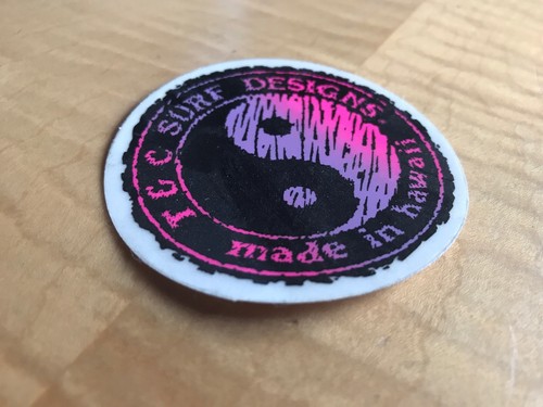 Vintage 80's original T&C Surf Designs sticker NOS - Picture 2 of 2