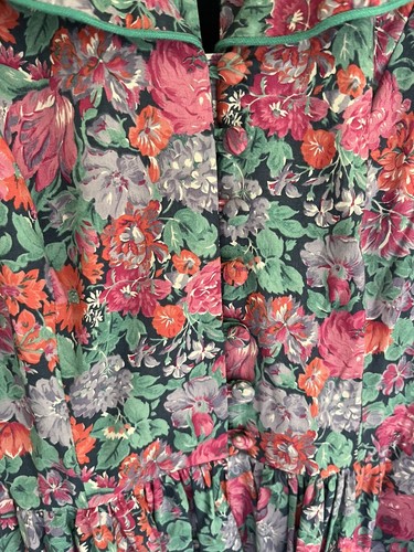 Vintage Liberty Floral ORIGIN Fit & Flare Dress, Pockets 14 Check Measurements - Picture 3 of 9