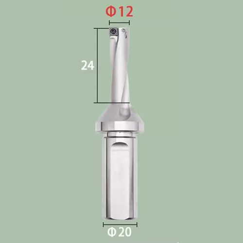 Trapano a U indicizzabile serie SP 8 mm-13 mm 2D con foro passante refrigerante per SPMG03/SPMG04... - Foto 17 di 19