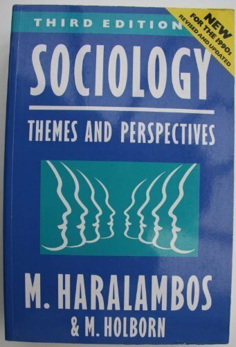 Sociology: Themes and Perspectives by Holborn, Martin Paperback Book The Fast - Picture 1 of 2