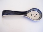 Boleslawiec Polish Handpainted Stoneware XL Ladle Spoon Rest Christmas Design