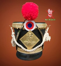 New French Napoleonic Shako Helmet Black Napoleonic Shako Helmet