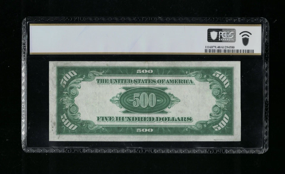 SC 1934 $500 Fr. 2201-D Cleveland, OH FRN PCGS 40 XF (758A) - Image 3 of 4