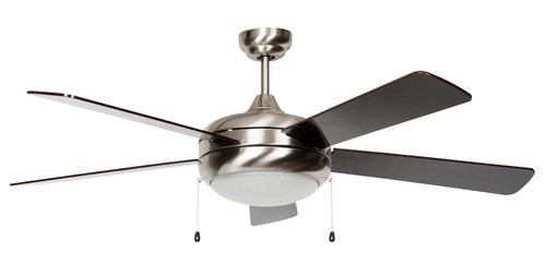 Concord Fans 52" Span Saturn Reversible Fan Blades Only, Black / Rosewood Gloss - Picture 2 of 2