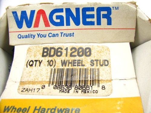 (10) Wagner BD61200 Wheel Lug Studs - Rear - Picture 2 of 2