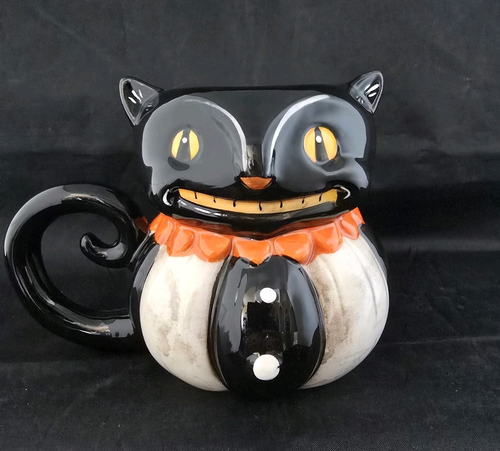 EUC NEUWERTIG Johanna Parker Halloween Tassen Geist Vampir schwarze Spinne Mumie - Bild 13 von 22