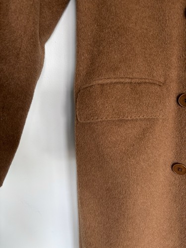 Vintage Ralph Lauren Custom Collection Purple Label Camel Hair Aplaca Coat USA 8 - Picture 9 of 13