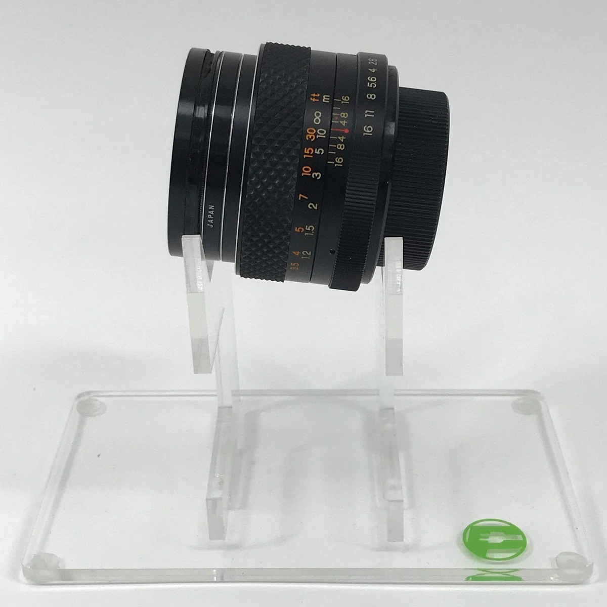 Yashica Camera Lenses 50mm Focal f/1.7 Maximum Aperture for sale