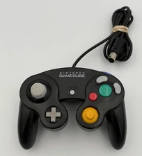 Official Nintendo GameCube Jet Black Controller DOL-003 Authentic Genuine OEM