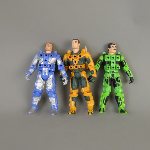 Tres figuras de acción Kenner Centurions Jake Rockwell, Ace McCloud, Max Ray años 80 |12