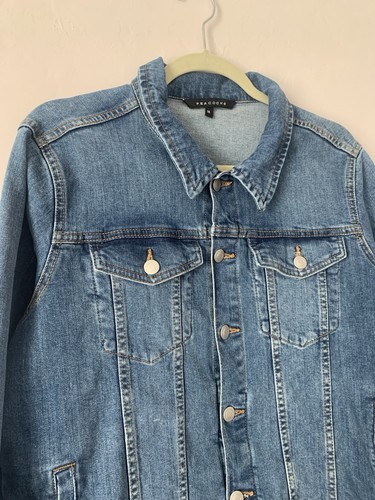 Peacocks Size 16 Blue Denim Jacket - Picture 2 of 4