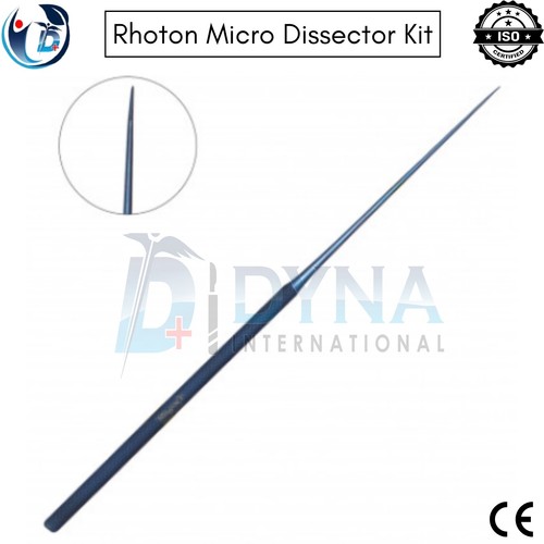 Rhoton Micro Dissector 19 Pcs Set Titanium Coated + Premium Stainless Steel Box - Picture 16 of 19