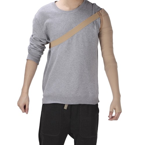 Lymphedema Compression Arm Sleeve Polyurethane Post Mastectomy Support Arm S OMO - Picture 4 of 30