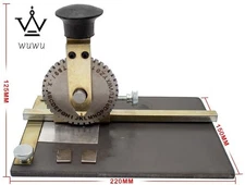 Deboss Metal Embosser Label Stamping Embossing Marking Machine W4mm Print Wheel