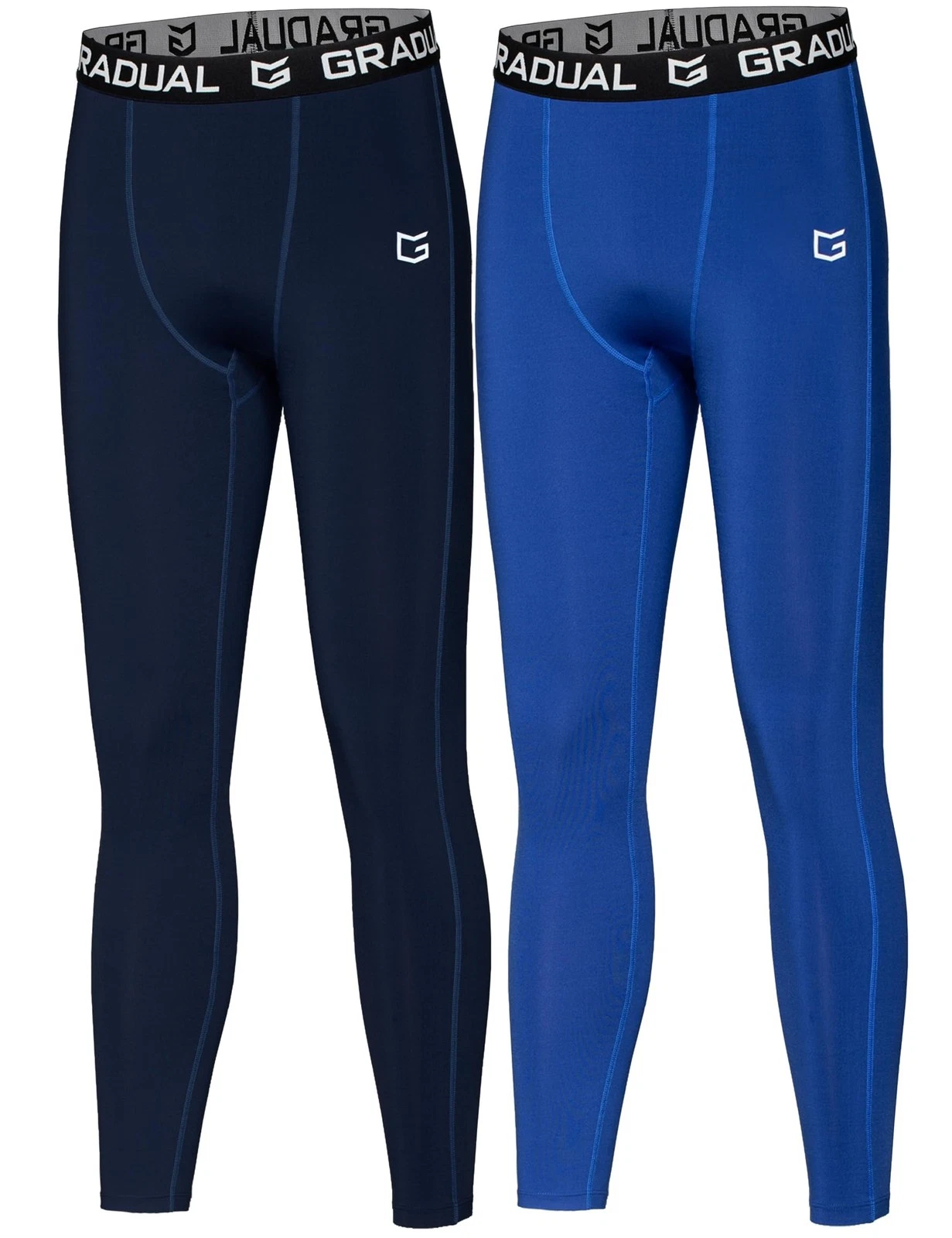 Boys' Compression Pants Youth Thermal Base Layer Fleece Tights Sports Basketb...