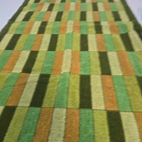 70's Vintage Towel Set Green And Gold Mod Sears - Picture 8 of 9