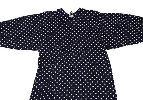 COMME des GARCONS Dot Back Opening Round Collar Dress Size S(K-147306) - Picture 3 of 12