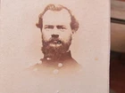 Civil War General James B. McPherson cdv photo from Macomb Illinois-w-tax stamp